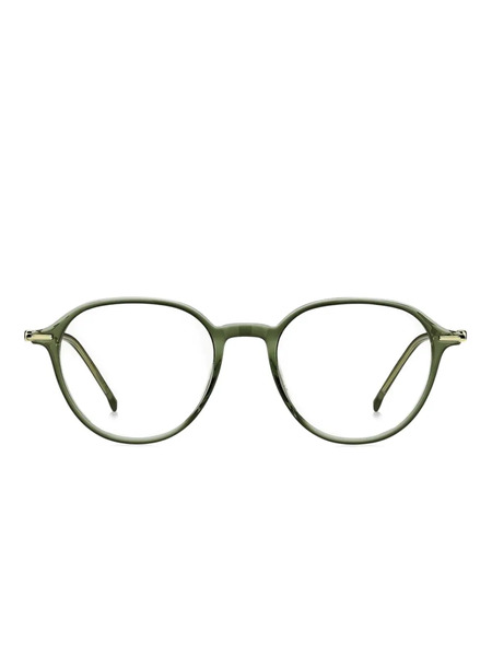  Hugo Round-frame Glasses - Green 