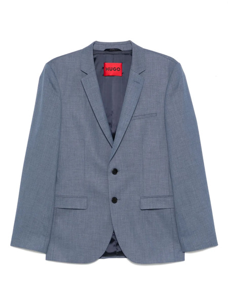  Hugo Single-breasted Blazer - Blue 