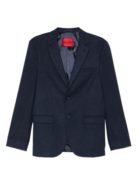  Hugo Single-breasted Blazer - Blue 