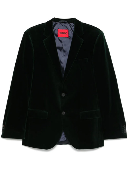  Hugo Velvet Blazer - Green 