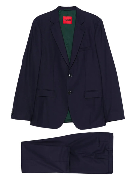  Hugo Wool Suit - Blue 