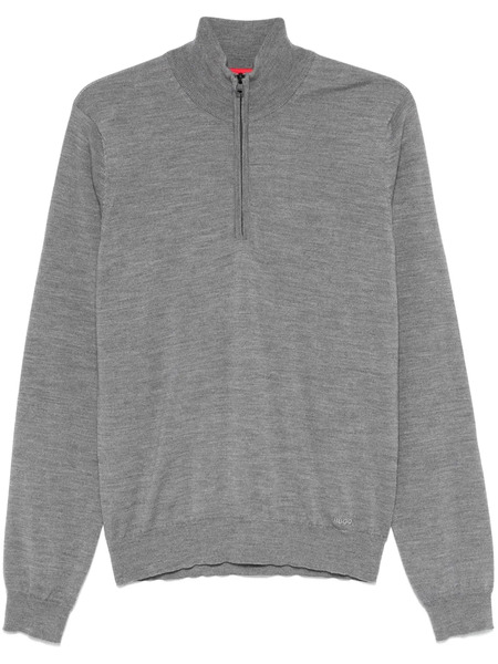 Hugo Zip-up Sweater - Grey 