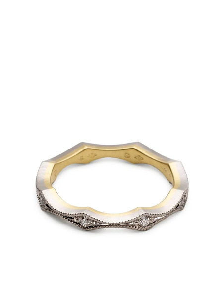  Hum Platinum Movement Diamond Ring - Gold 