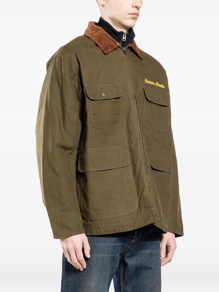  Human Made Corduroy-collar Jacket - Green 