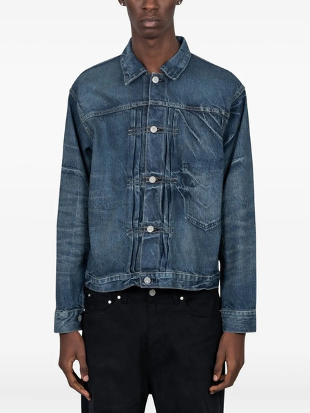  Human Made Denim Work Jacket - Blue 