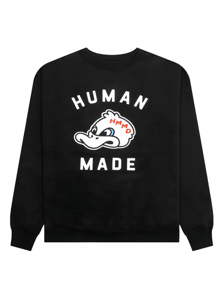  Human Made Duck-embellished Sweatshirt - Black 