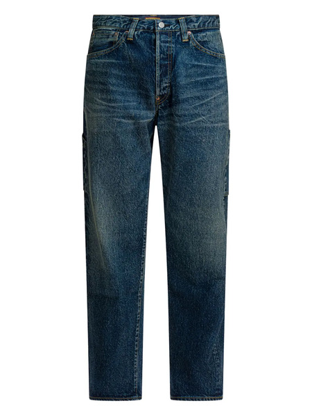  Human Made Heart-appliqué Jeans - Blue 