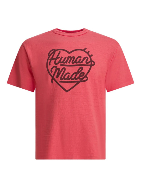  Human Made Heart-logo T-shirt - Red 