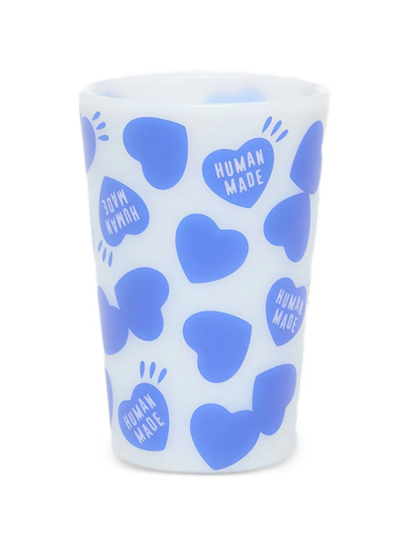  Human Made Heart-pattern Tumbler - Blue 