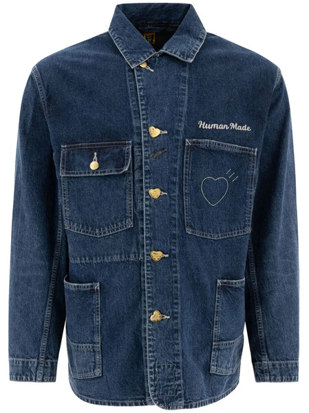  Human Made Logo-patch Jacket - Blue 