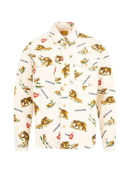  Human Made Printed Shirt - Neutrals 
