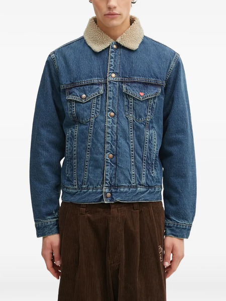  Human Made Sherpa Collar Jacket - Blue 