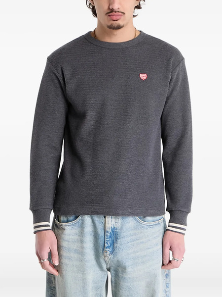  Human Made Textured Sweatshirt - Grey 