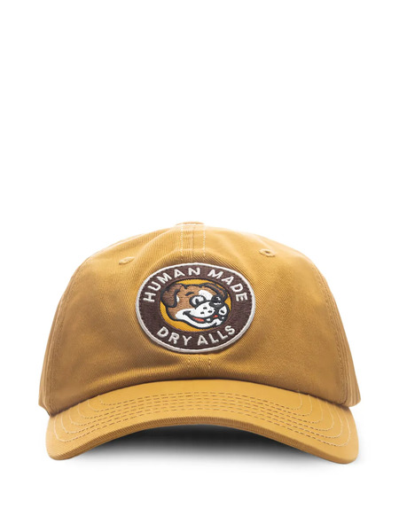  Human Made Twill Logo Patch Cap - Yellow 