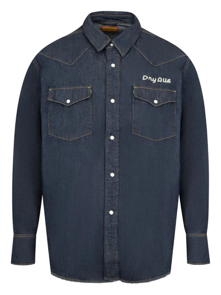  Human Made Western Denim Shirt - Blue 