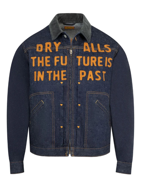  Human Made Work Zip-up Denim Jacket - Blue 