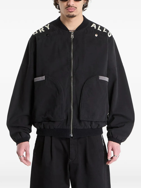  Human Made Zip-up Bomber Jacket - Black 