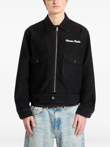  Human Made Zip-up Jacket - Black 