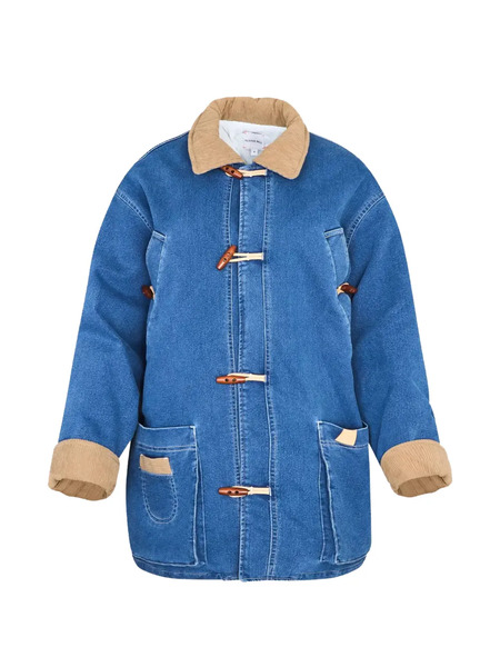  Hunter Bell Barn Toggle Corduroy Jacket - Blue 