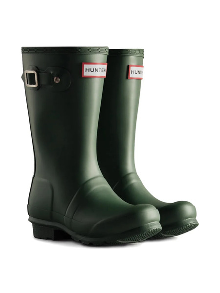  Hunter Kids Buckle-strap Boots - Green 