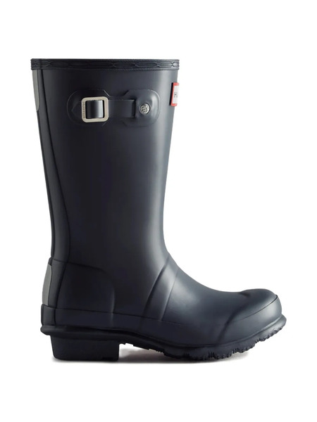  Hunter Kids Buckle-strap Rain Boots - Blue 