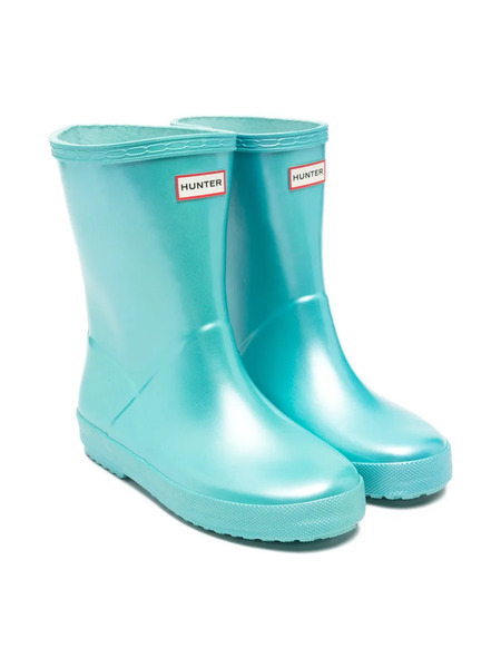  Hunter Kids Logo Boots - Blue 