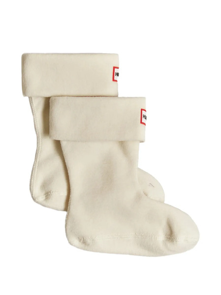  Hunter Kids Logo-detail Boot Socks - Neutrals 