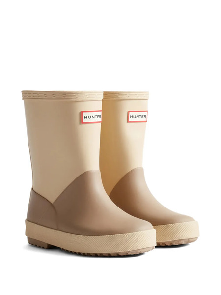  Hunter Kids Wellington Boots - Neutrals 