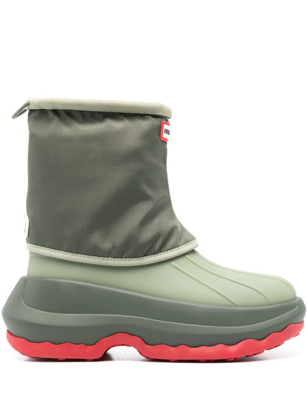  Hunter X Kenzo Logo-patch Boots - Green 