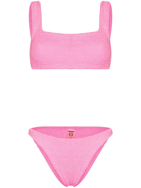  Hunza G Xandra Crinkled Bikini - Pink 