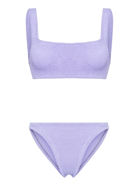  Hunza G Xandra Shirred Bikini - Purple 