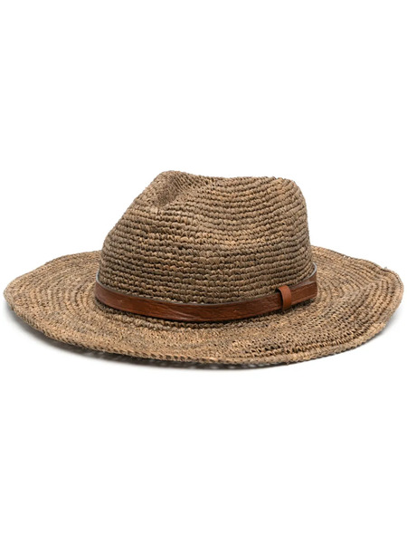  Ibeliv Ento Raffia Hat - Brown 