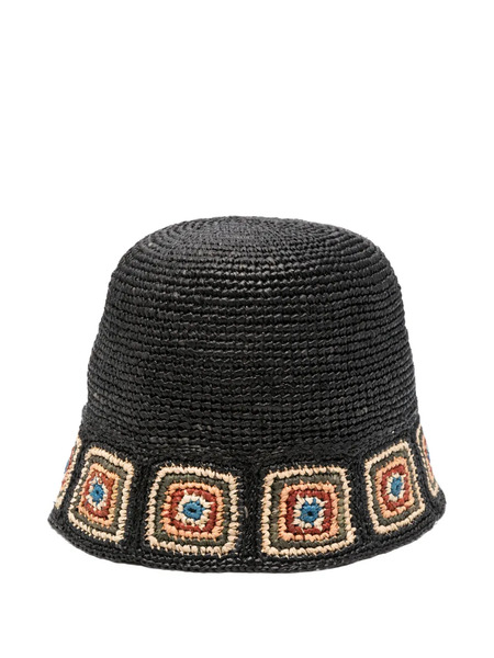  Ibeliv Panelled-trim Hat - Black 