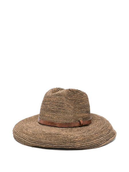  Ibeliv Raffia Hat - Brown 