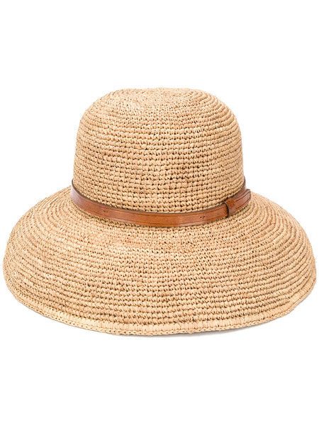  Ibeliv Rova Contrasting Band Hat - Brown 