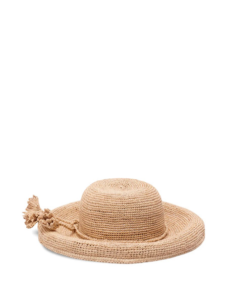  Ibeliv Tassel Raffia Hat - Neutrals 