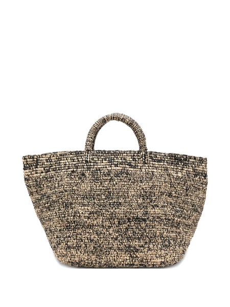  Ibeliv Vanilla Woven Handle Tote Bag - Neutrals 