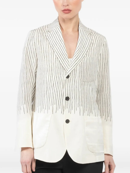 Ibrigu Striped Jacket - White 