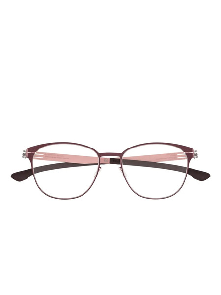  Ic! Berlin Double-bridge Glasses - Red 