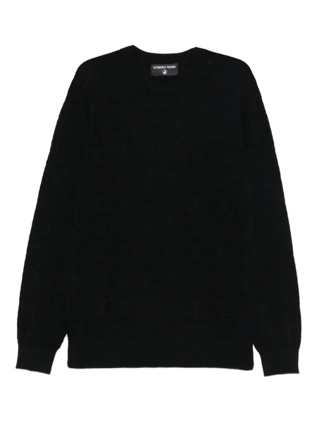  Iceberg Crew-neck Sweater - Black 