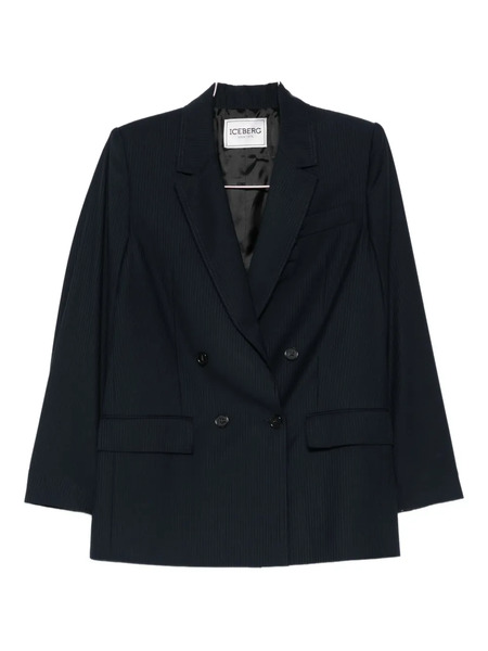 Iceberg Double-breasted Blazer - Blue 