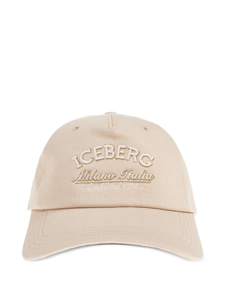  Iceberg Embroidered Baseball Cap - Neutrals 