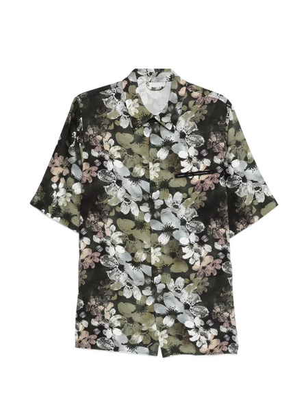  Iceberg Floral-pattern Shirt - Green 
