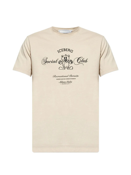  Iceberg Graphic T-shirt - Neutrals 