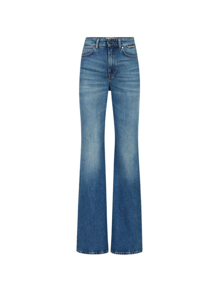  Iceberg Logo-patch Flared Jeans - Blue 