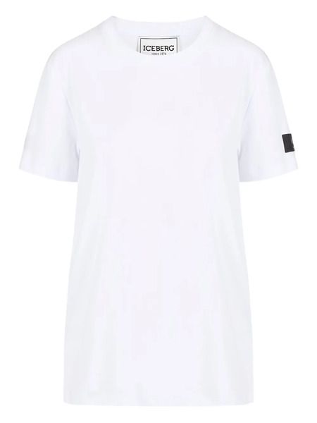  Iceberg Logo-patch T-shirt - White 