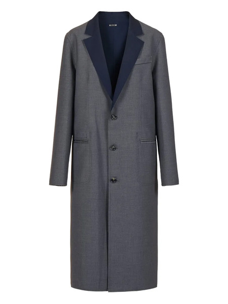  Iceberg Notched-lapels Coat - Grey 