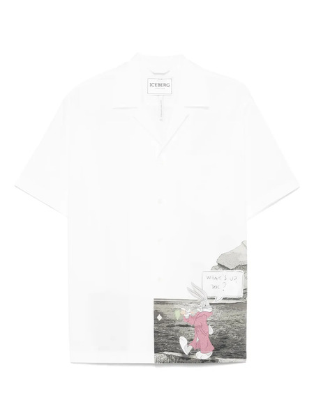  Iceberg Printed Shirt - White 
