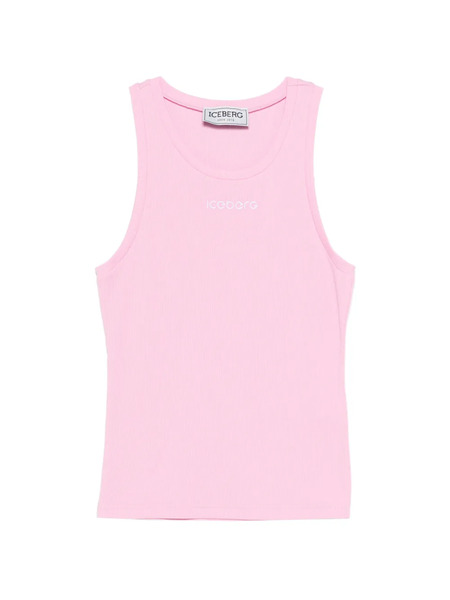  Iceberg Ribbed Top - Pink 