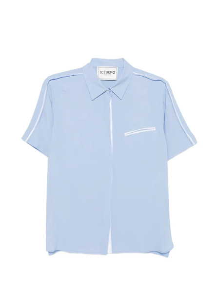  Iceberg Short-sleeve Top - Blue 